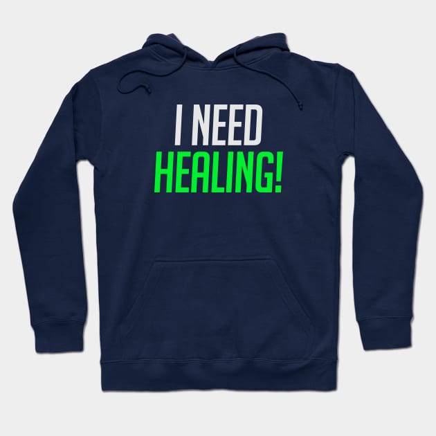 I NEED HEALING Hoodie by secretsignal